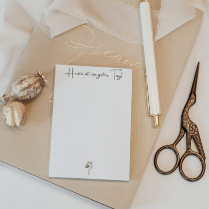 Notizblock Heute ist ein guter Tag!