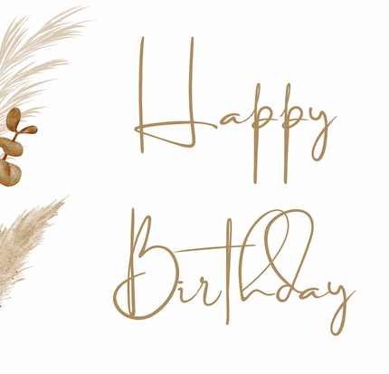 Boxencover: Happy Birthday