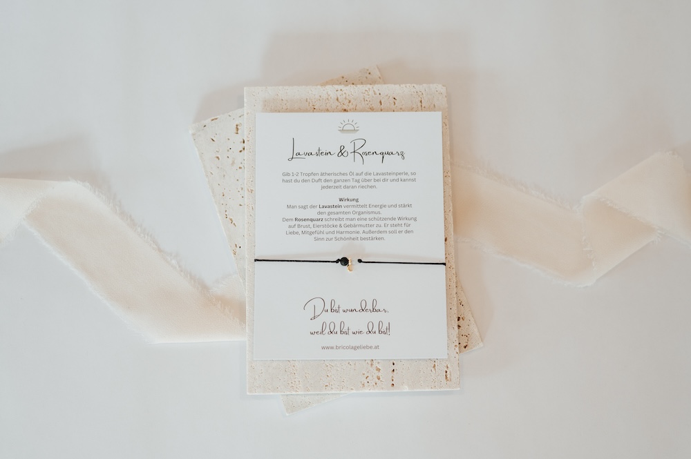 lava-und-rq-mond Armband mit Lavastein und Rosenquarz