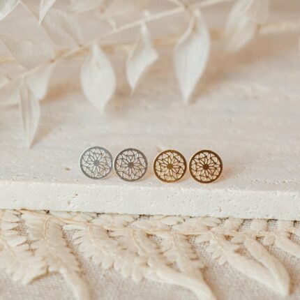 Ohrstecker Edelweiß