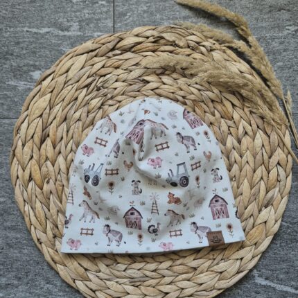 Jerseyhaube für Kinder Bauernhof