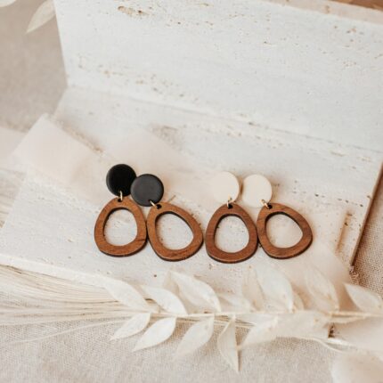 Ohrhänger Holz No. 2